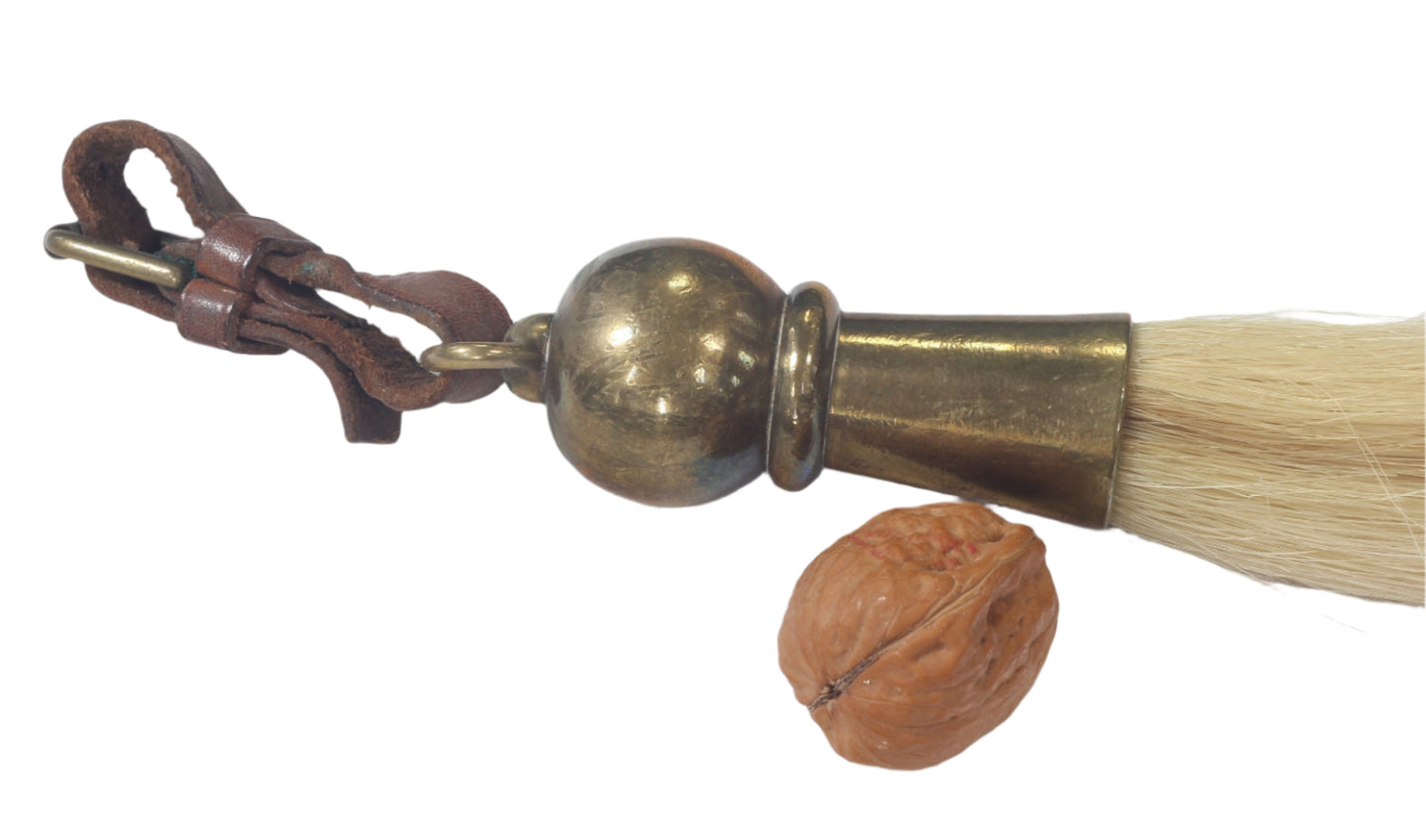 A White Throat Plume or Beard for a Cavalry Officer's Horse