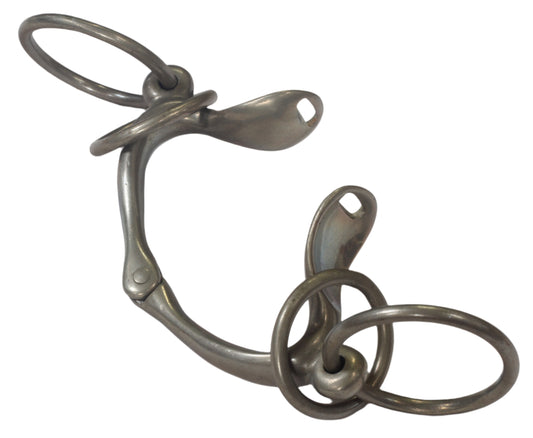 A Never Rust Springsteen Snaffle Horse Bit