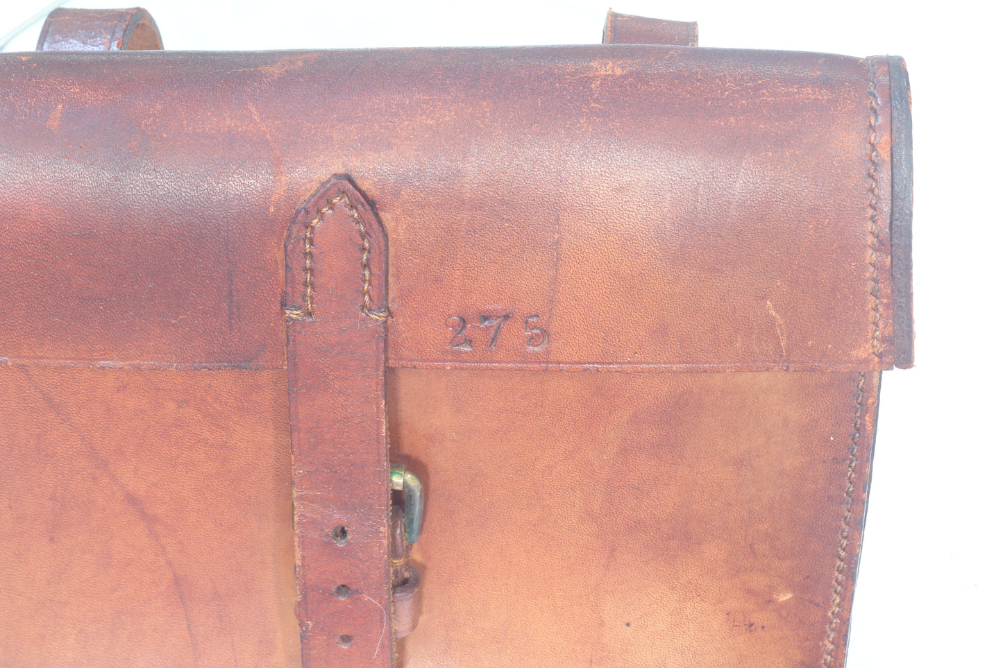 1944 WW2 Leather Saddle Pouch or Case