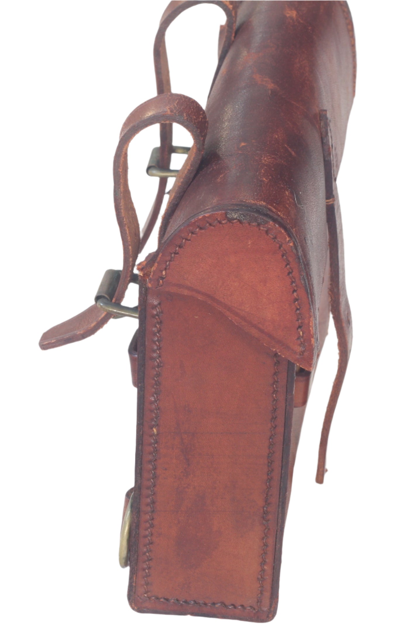 1944 WW2 Leather Saddle Pouch or Case