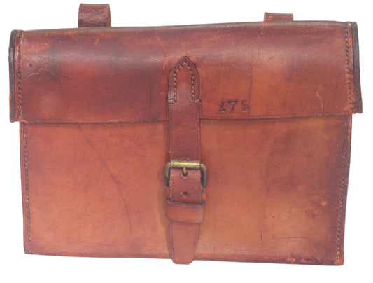 1944 WW2 Leather Saddle Pouch or Case