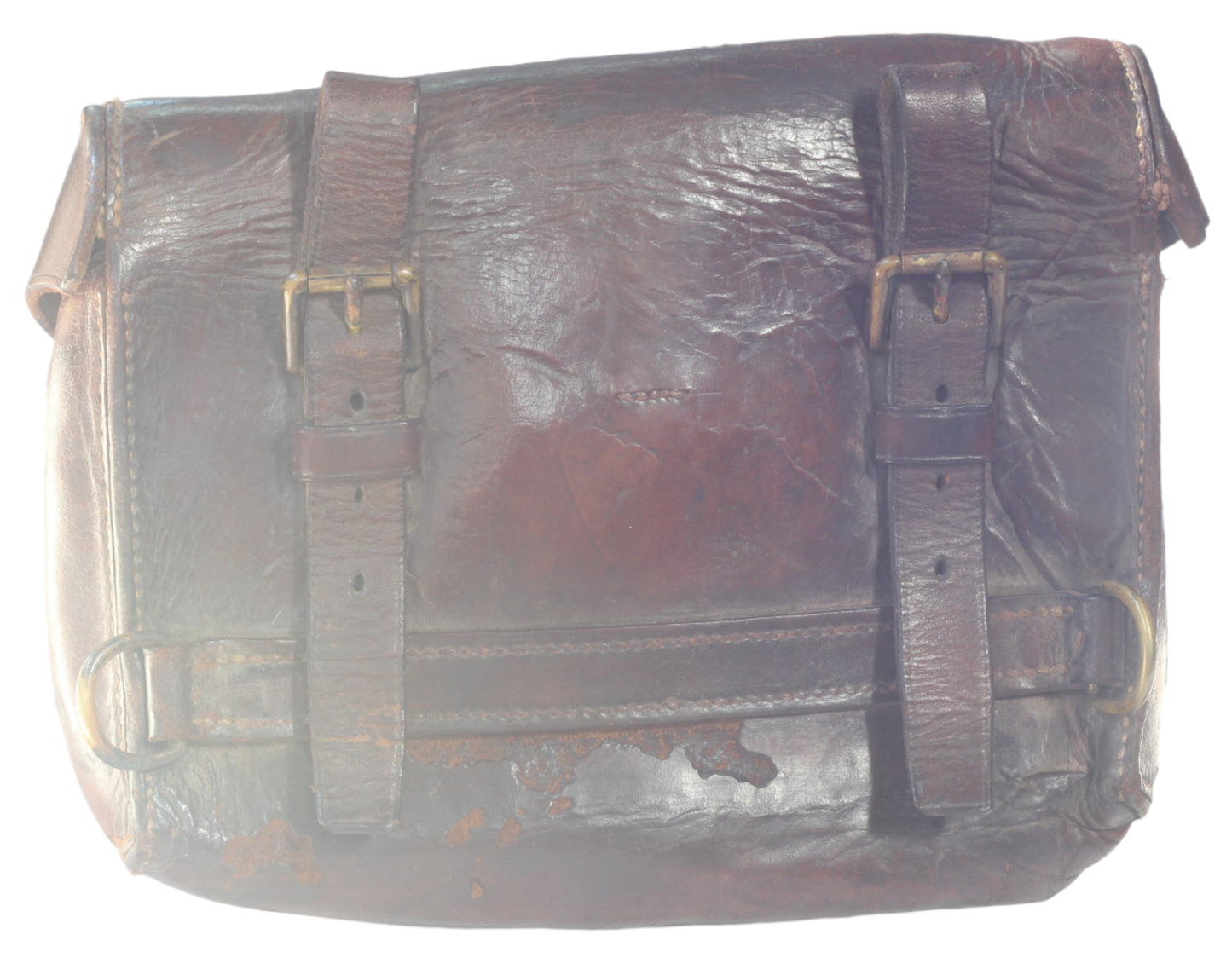 1915 WW1 Leather Cavalry Saddle Pouch or Case