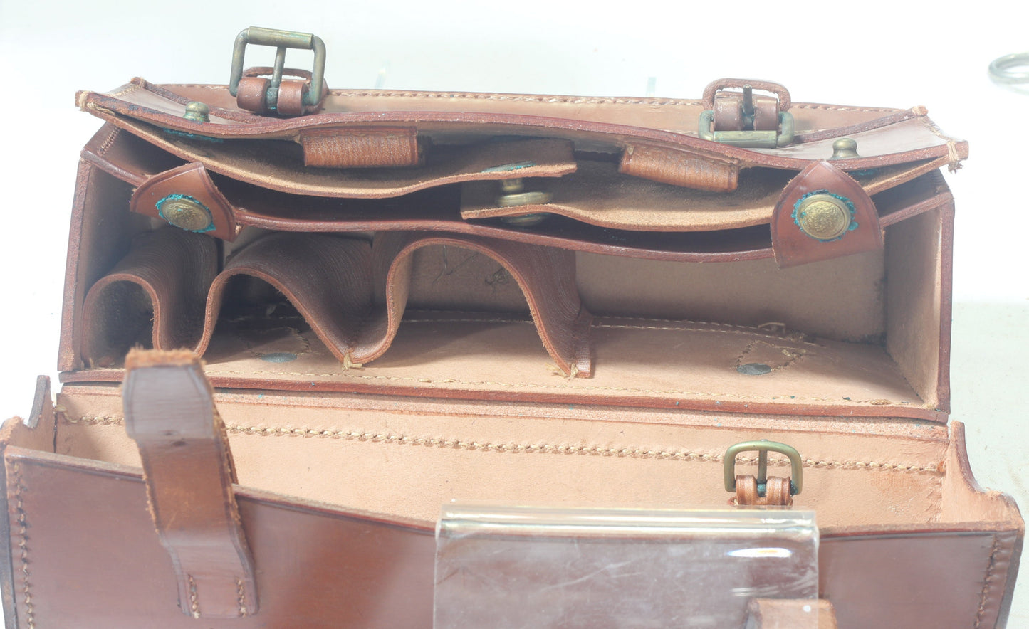 1944 WW2 British Army Veterinary Saddle Pouch or Case