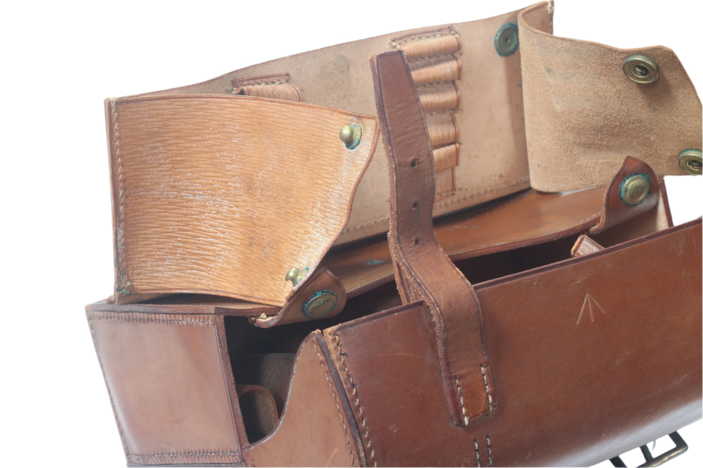 1944 WW2 British Army Veterinary Saddle Pouch or Case