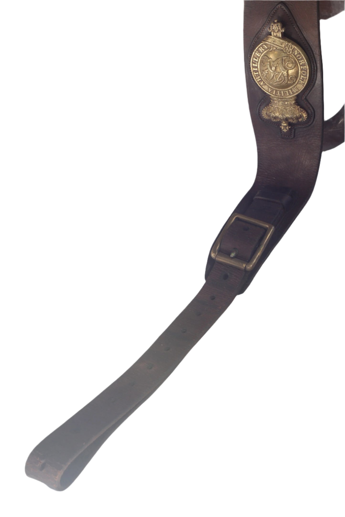 Victorian Military Horse Crupper, Norfolk Militia Artillery - Cav084