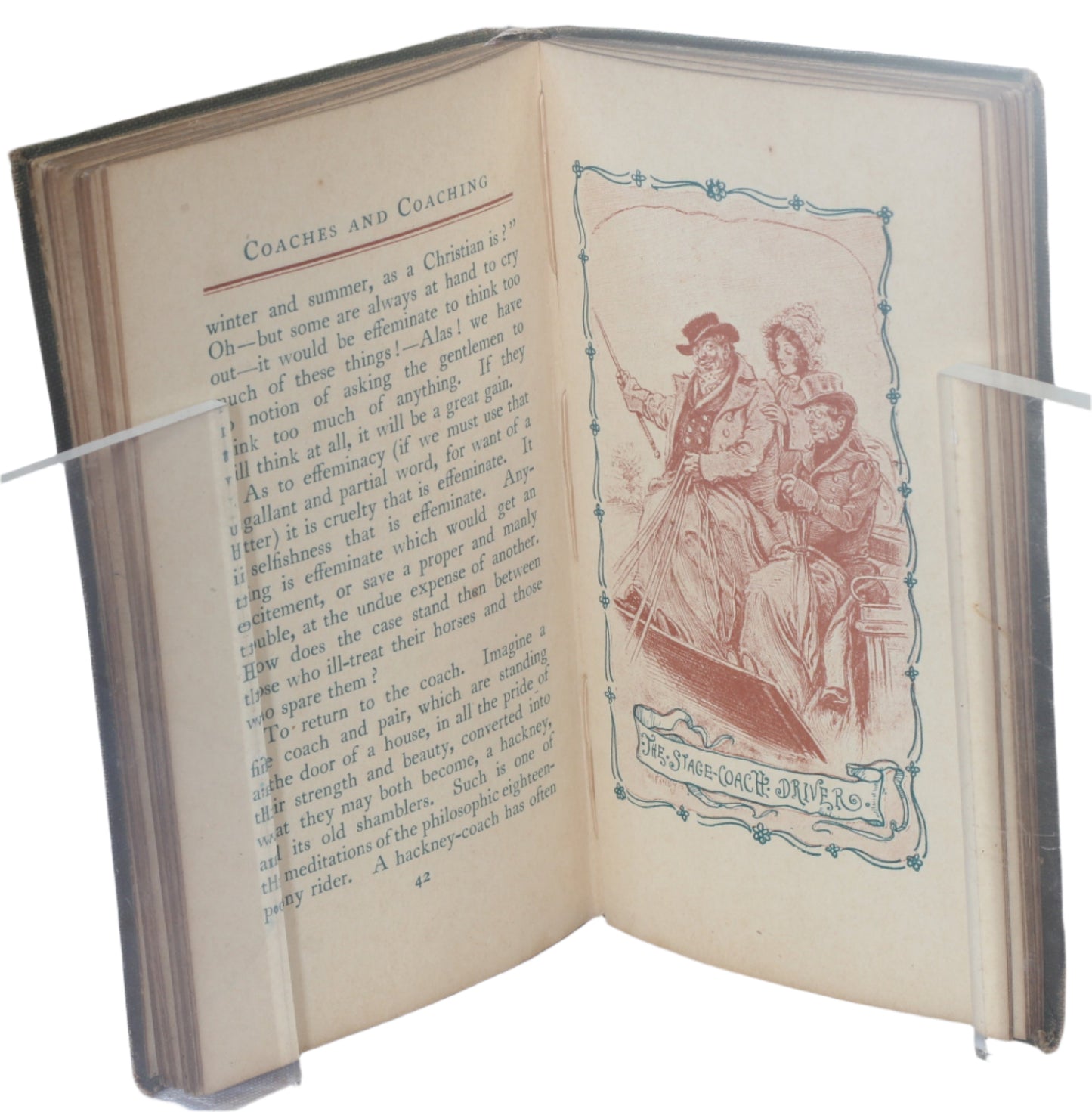 Coaches and Coaching by Leigh Hunt, illus. Paul Hardy c.1920