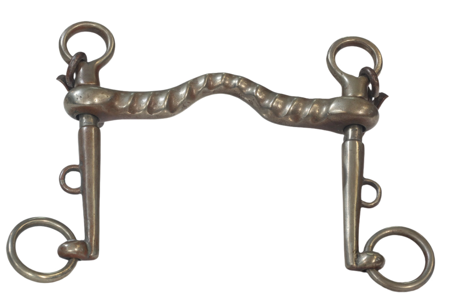 A Vintage Nickel Weymouth Bit