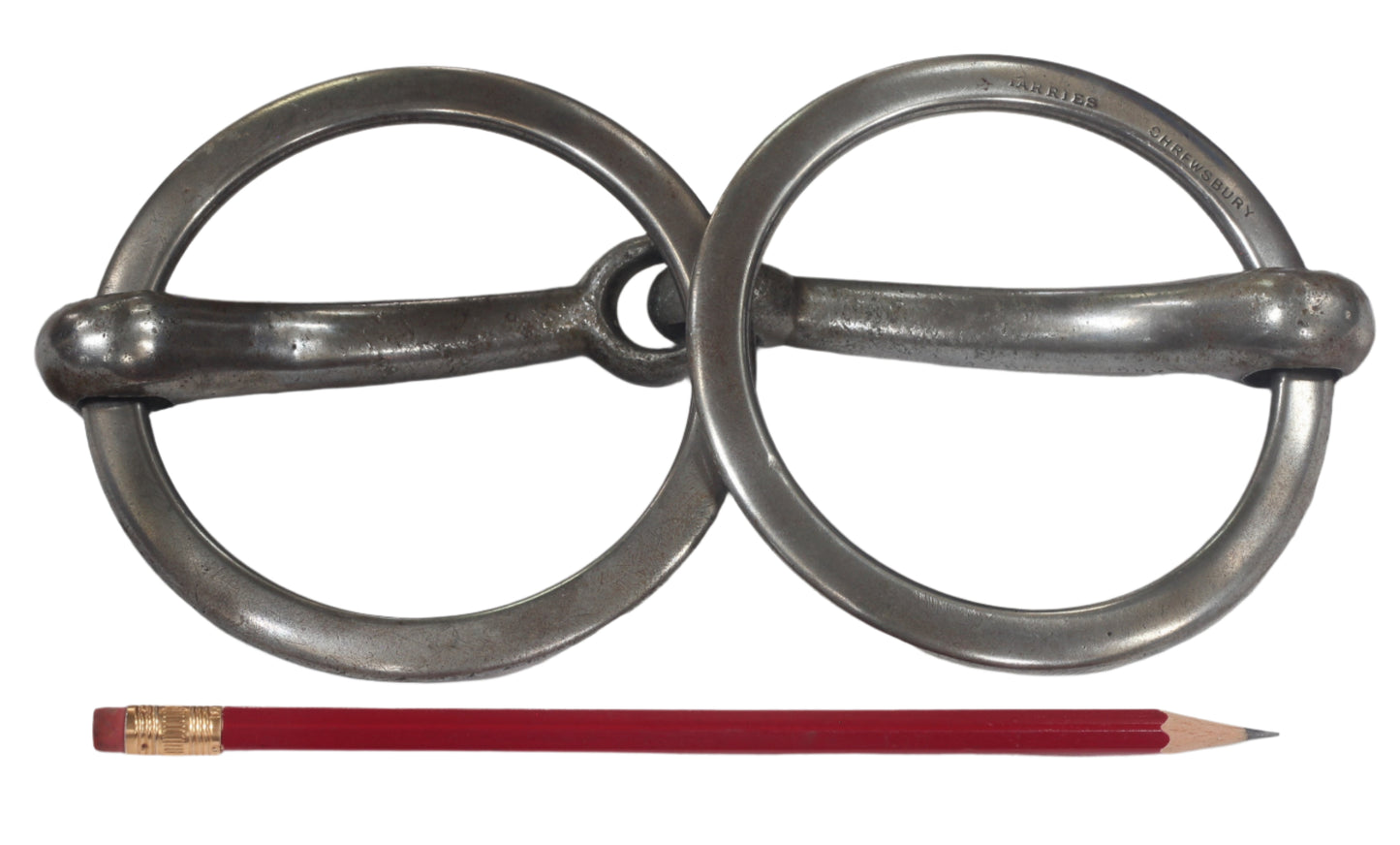 Large Jointed Snaffle Bit by Harries of Shrewsbury