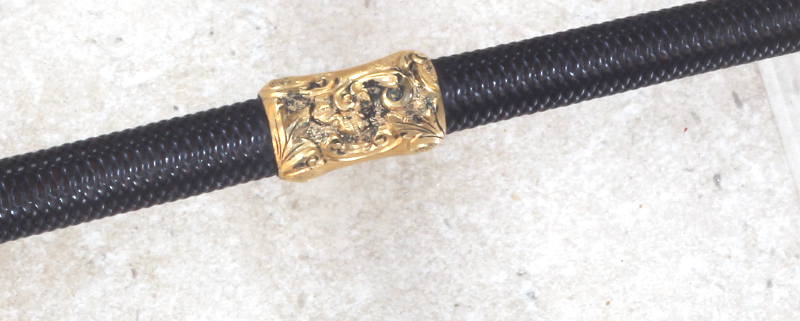 Antique Sidesaddle Whip with Gilt Dragon Handle