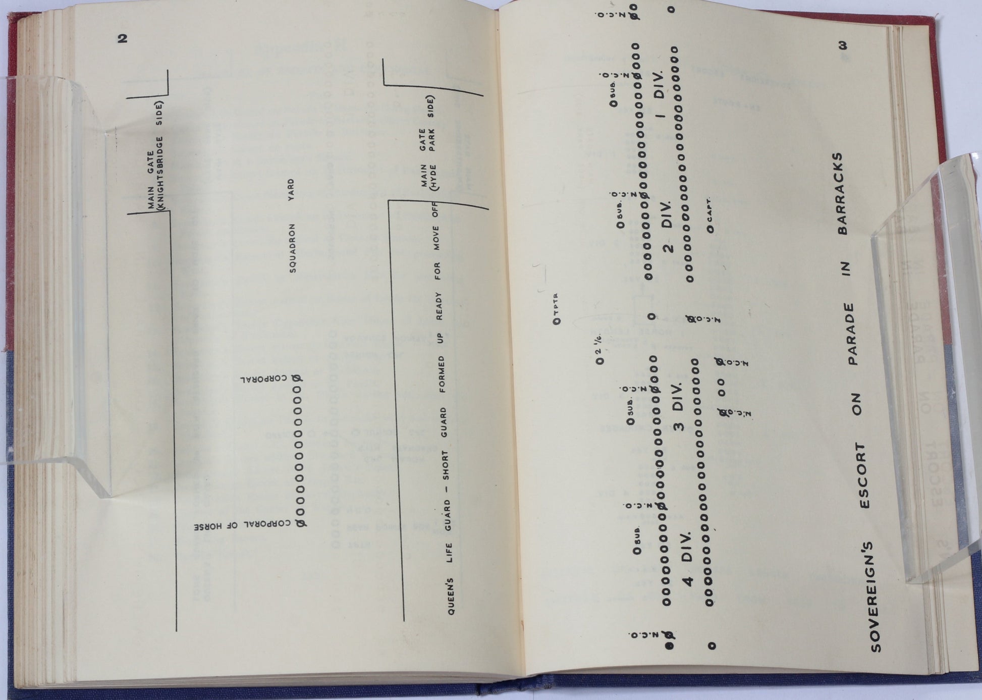 1956 Regimental Standing Orders of The Household Cavalry copy number 77