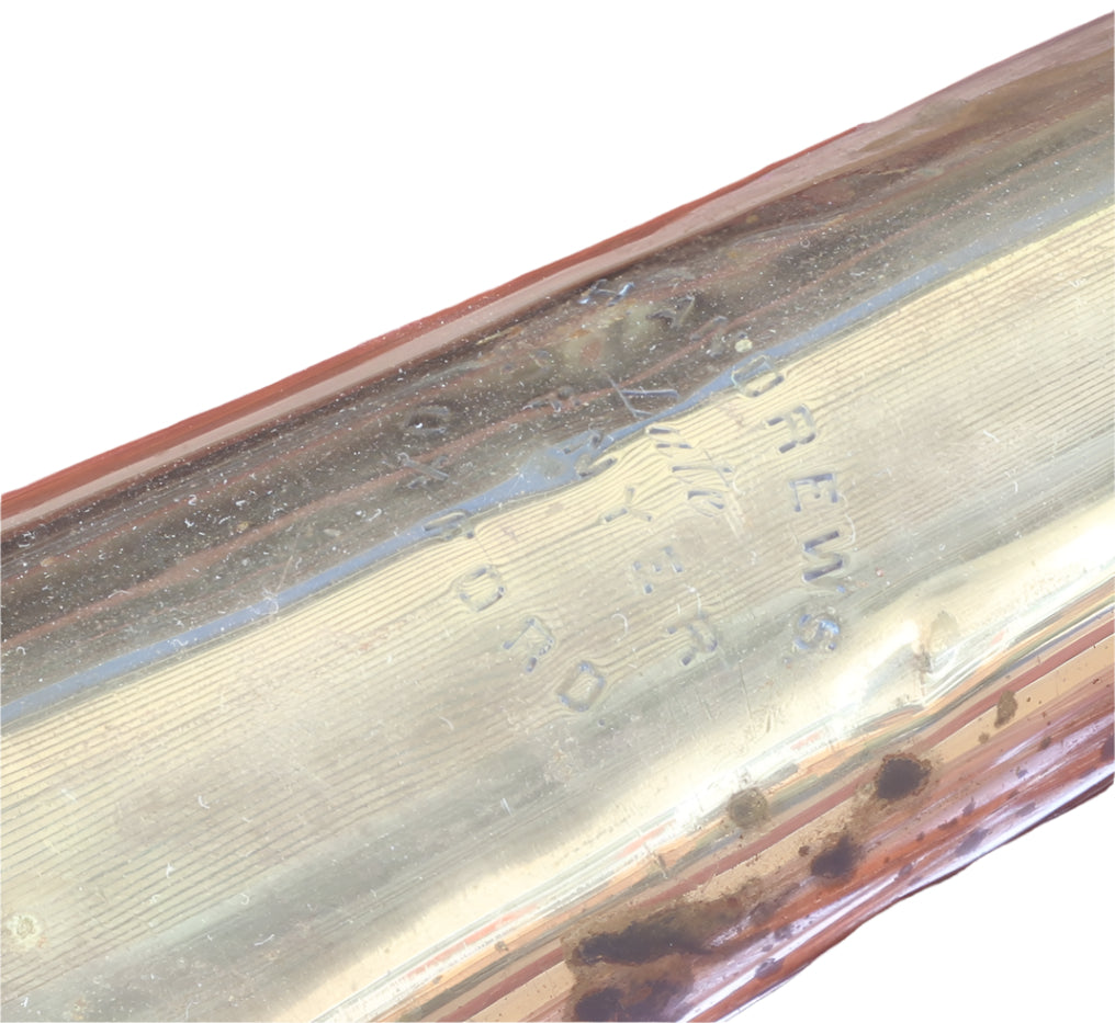 Antique 45" Brass Coach Horn Andrews of Oxford