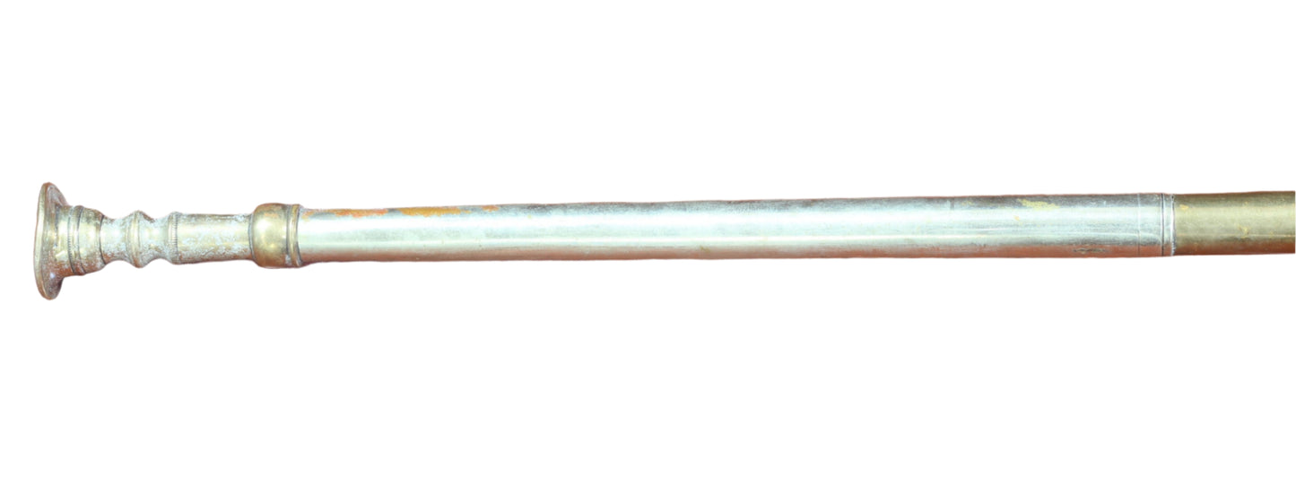 Antique 45" Brass Coach Horn Andrews of Oxford