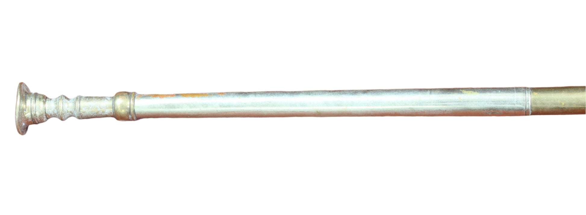 Antique 45" Brass Coach Horn Andrews of Oxford