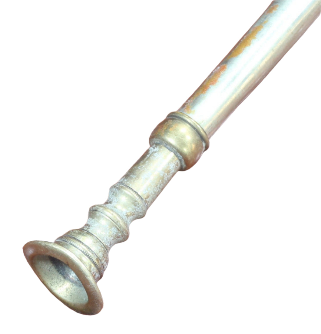 Antique 45" Brass Coach Horn Andrews of Oxford