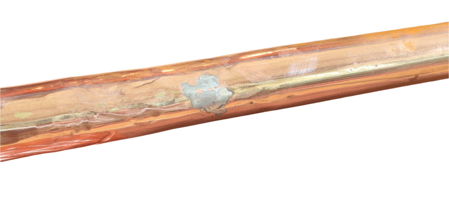 Antique 43" Callow Coach Horn in Leather Case