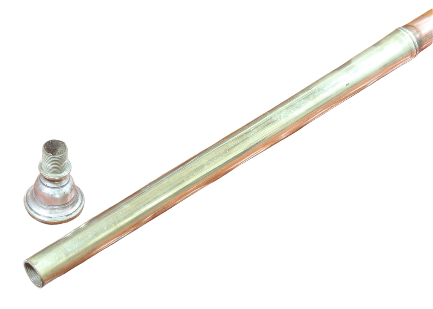 Antique 43" Callow Coach Horn in Leather Case