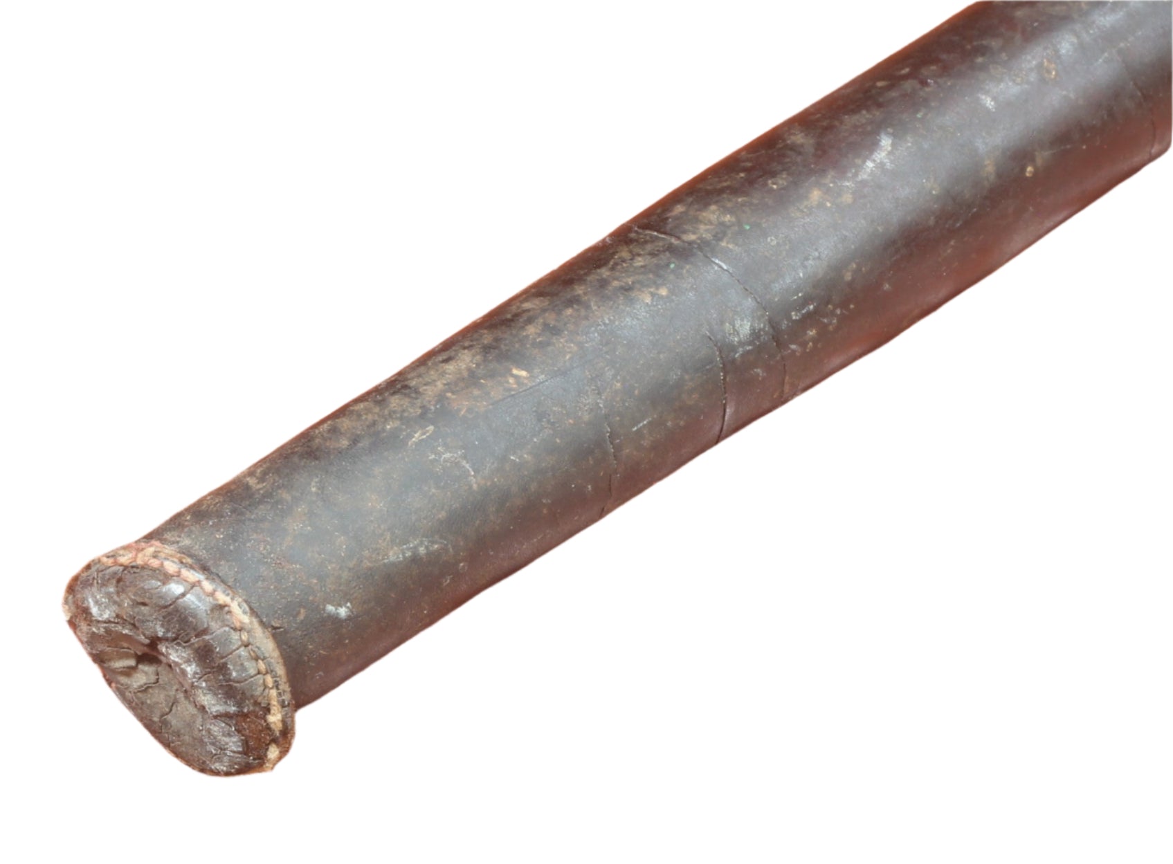 Antique 43" Callow Coach Horn in Leather Case