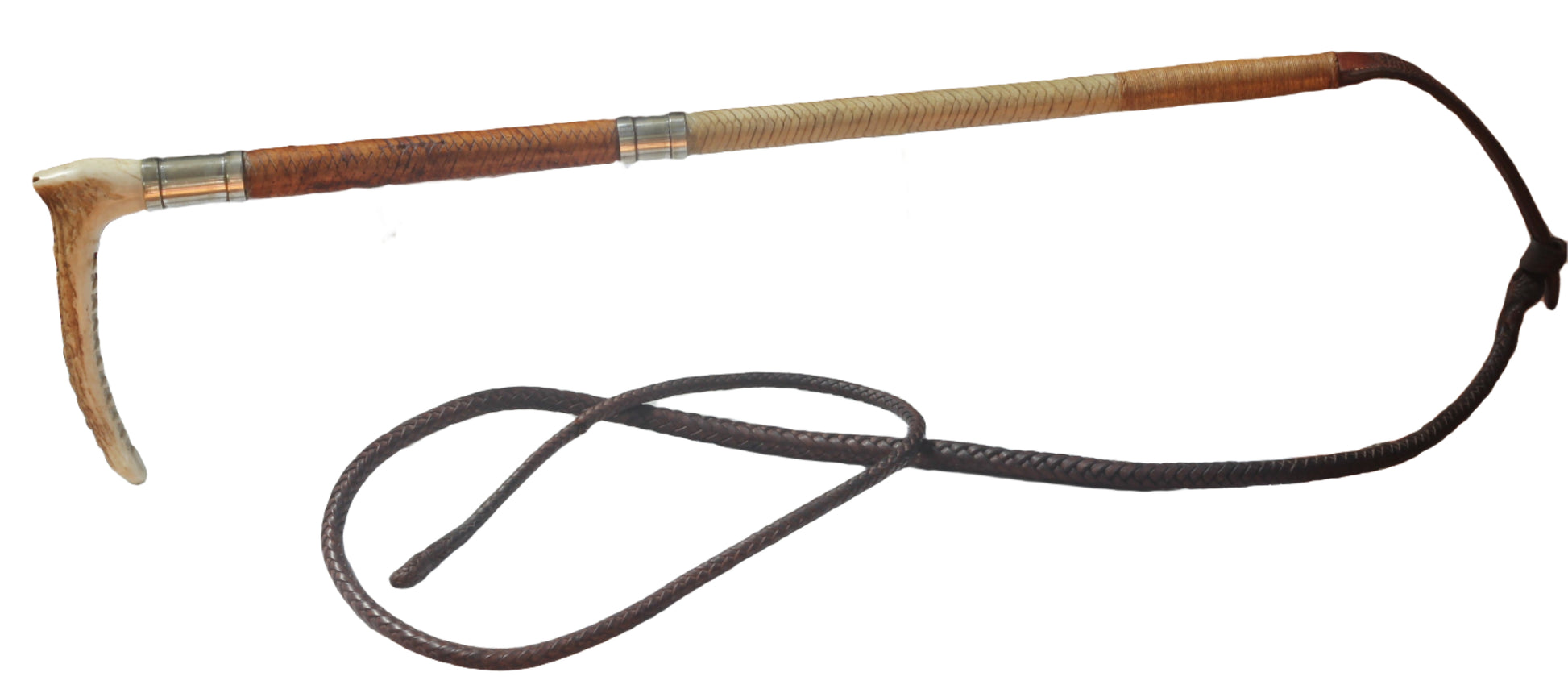 Vintage Ladies' or Youth's Hunting Whip with Thong