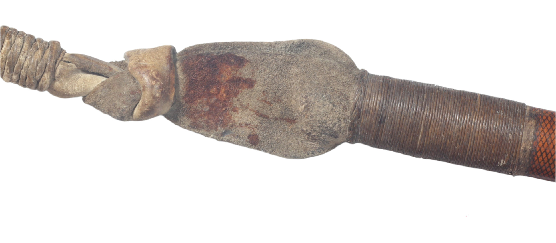 Antique Beagling Whip with Hound Handle