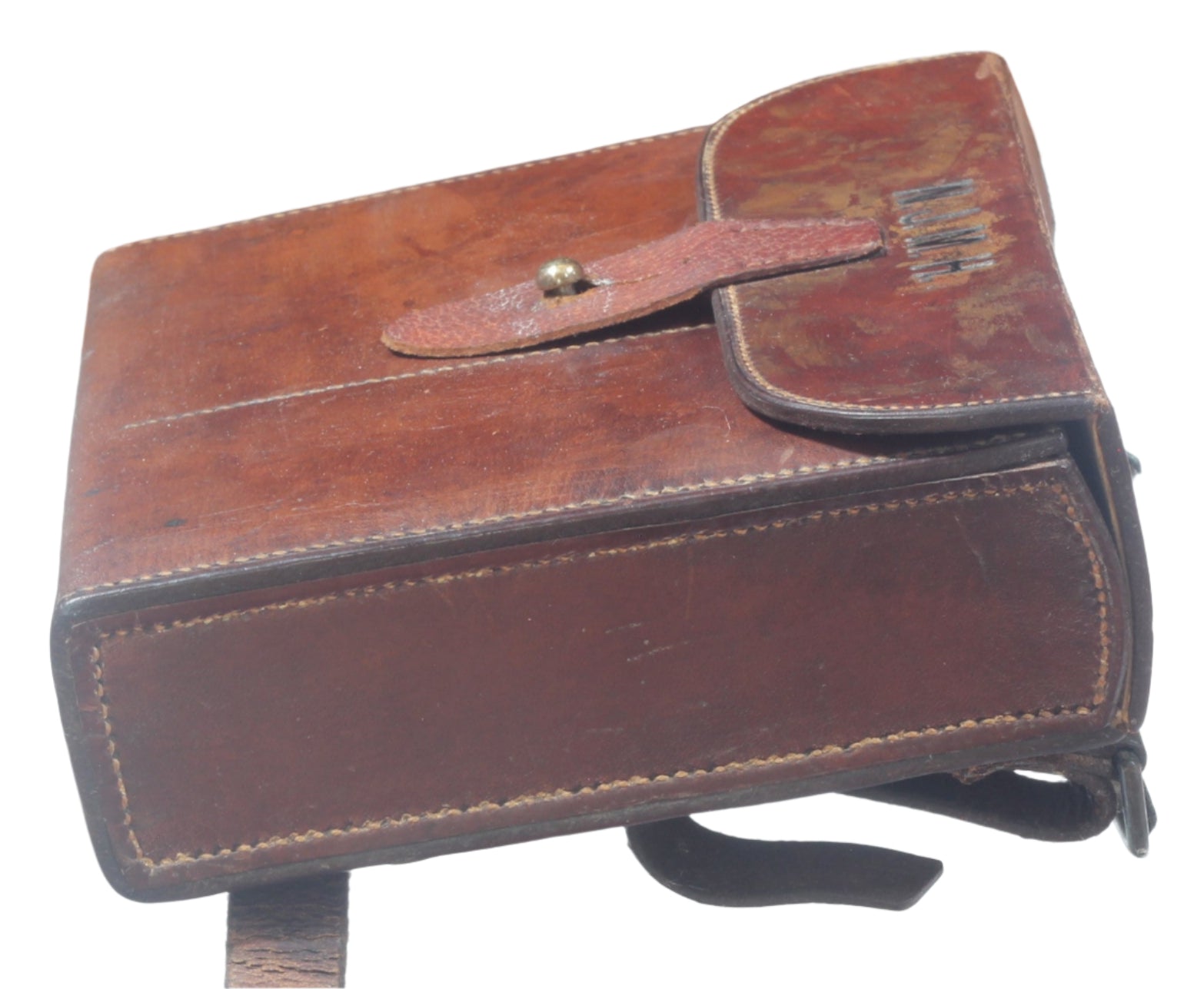 Vintage Hunting or Saddle Canteen with Flask and Sandwich Tin