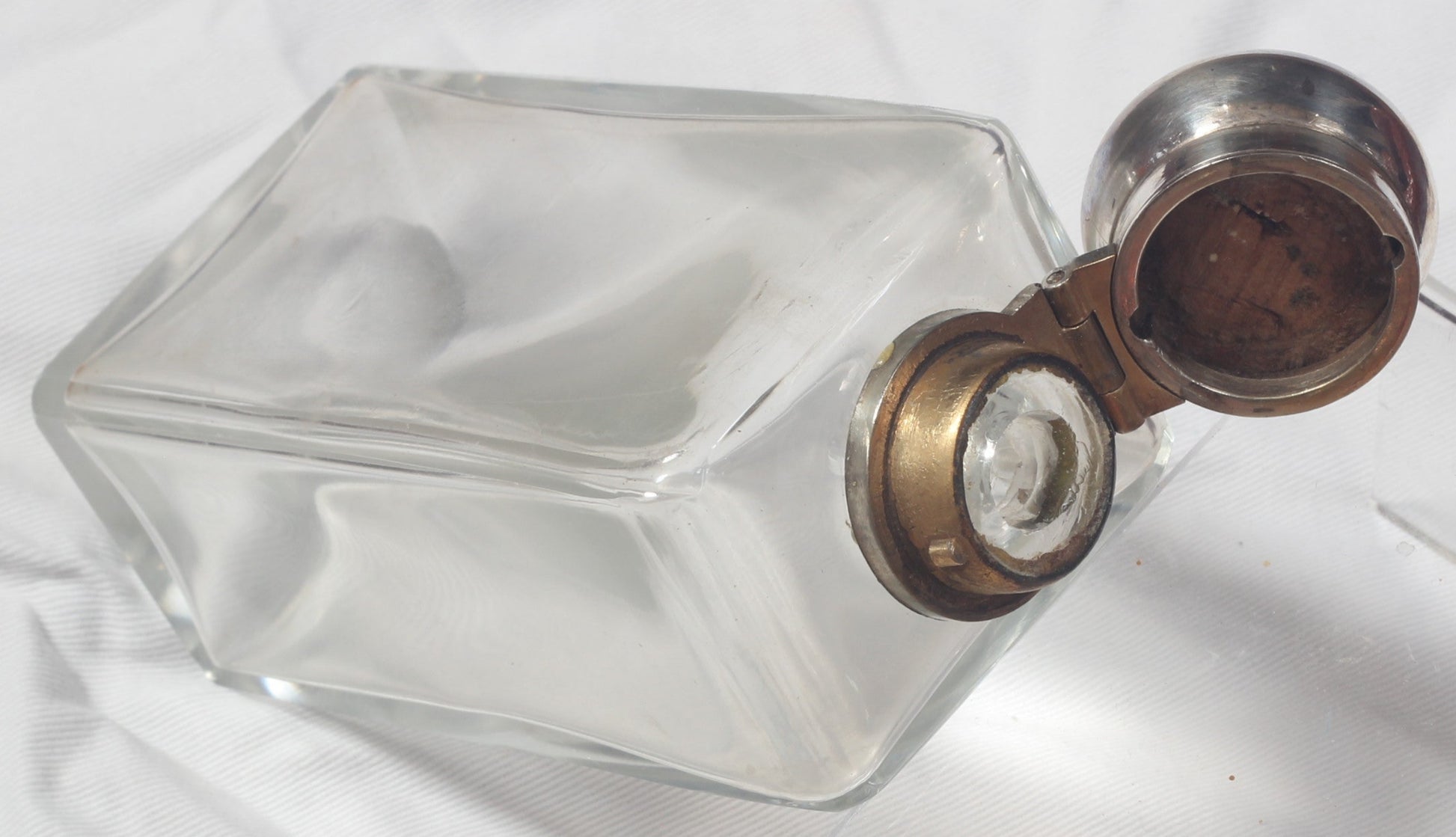 Vintage Hunting or Saddle Canteen with Flask and Sandwich Tin