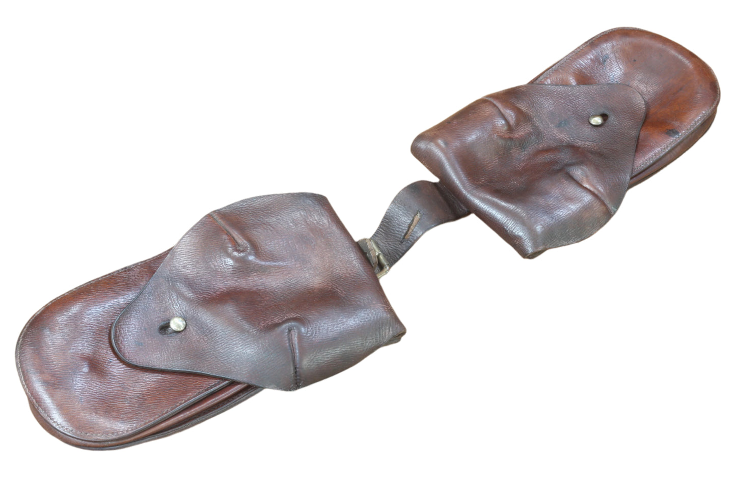 WW1 Leather Cavalry Saddle Wallets