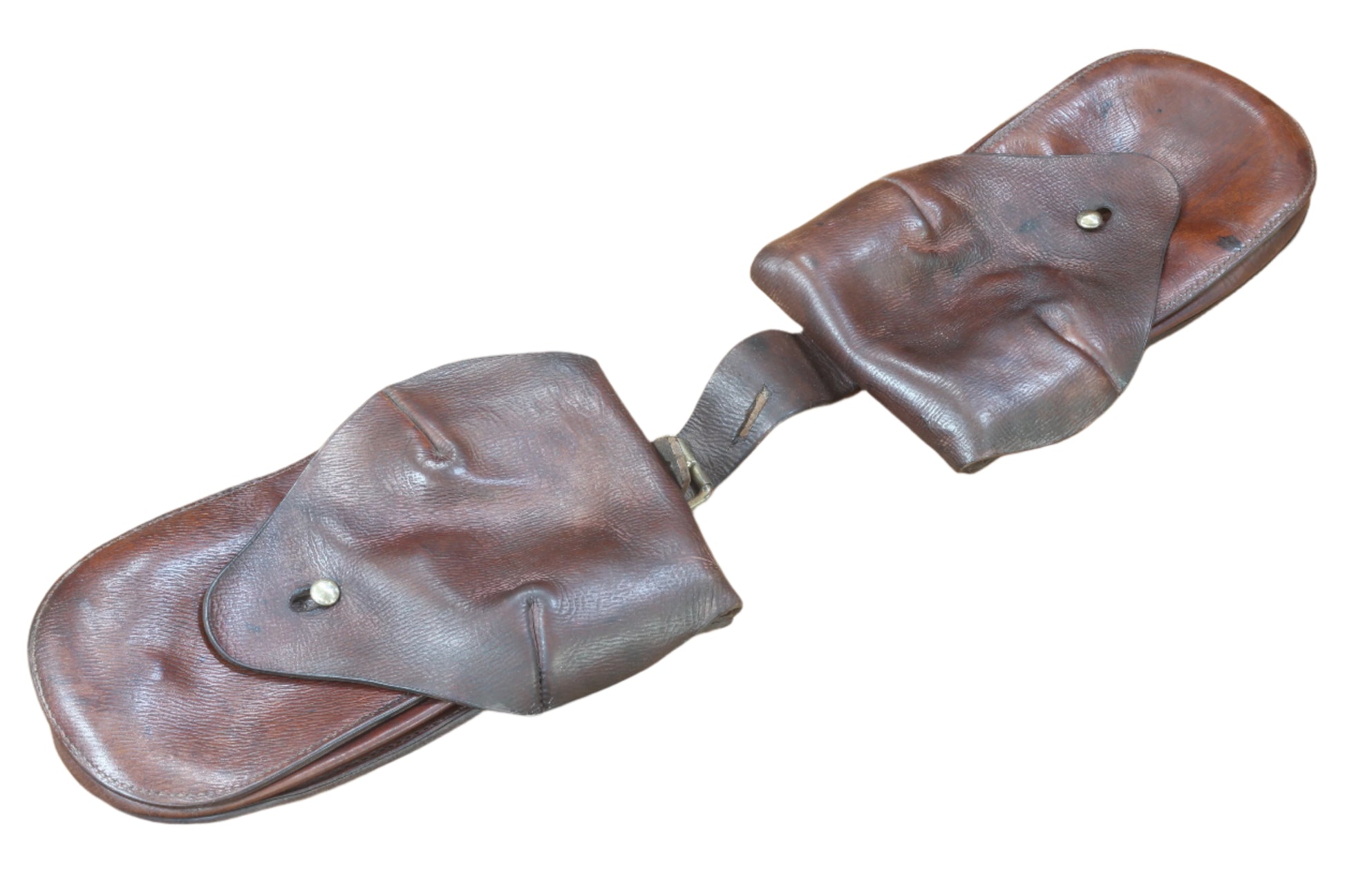 WW1 Leather Cavalry Saddle Wallets