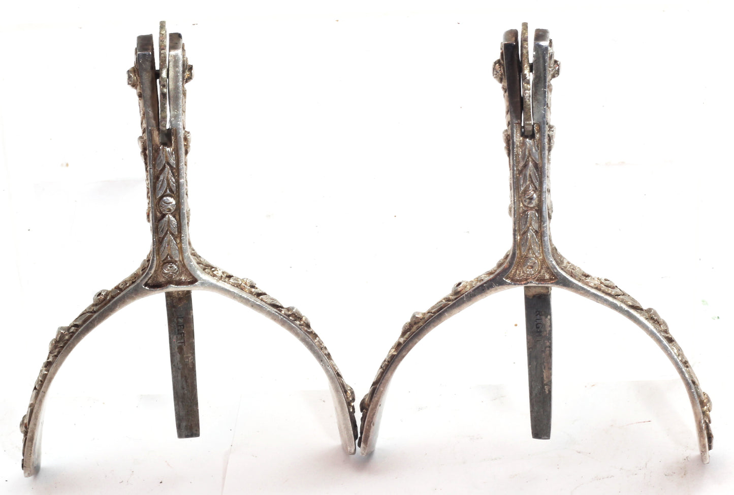 Pair of Decorated Dress Spurs by Maxwell of Piccadilly