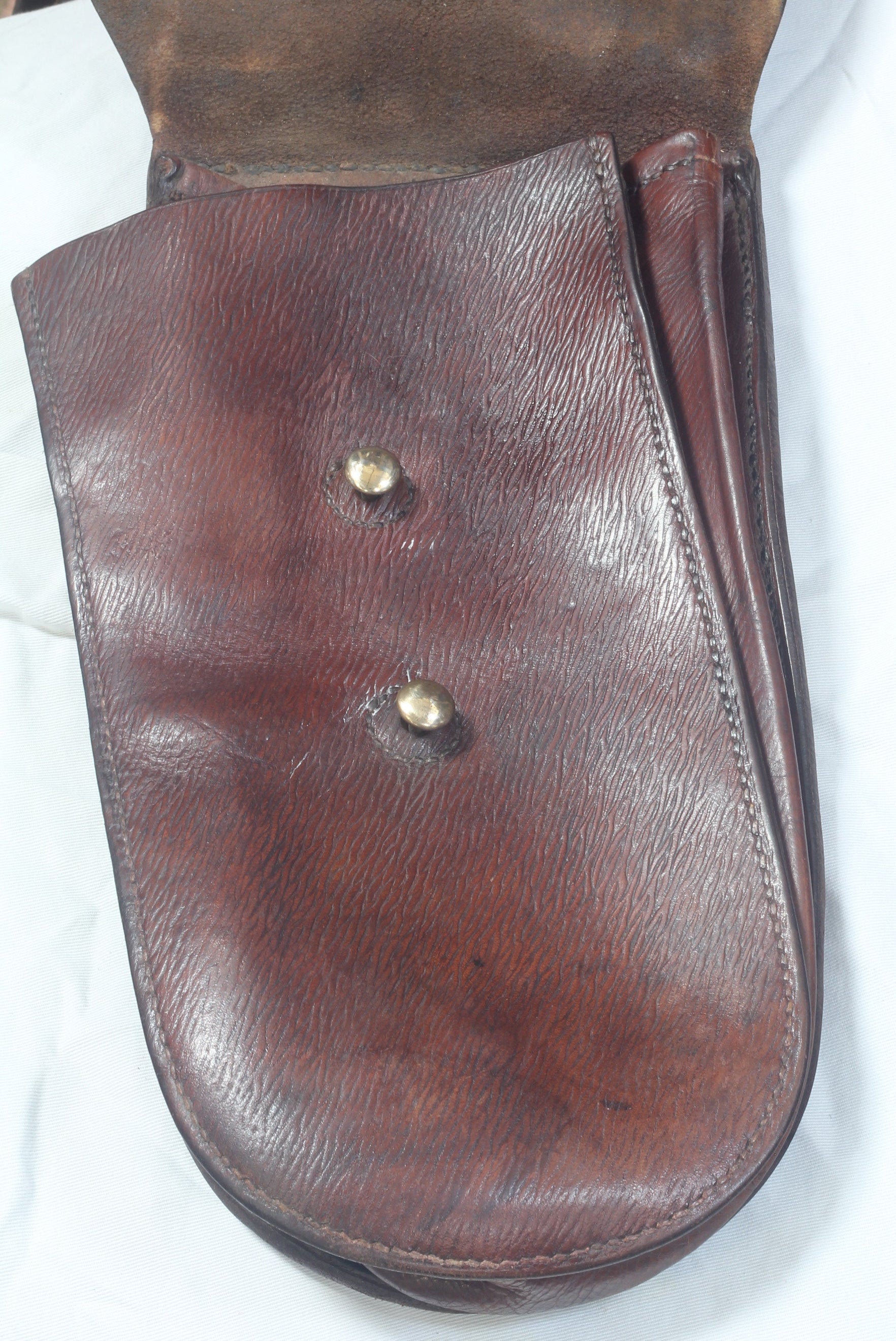WW1 Leather Cavalry Saddle Wallets
