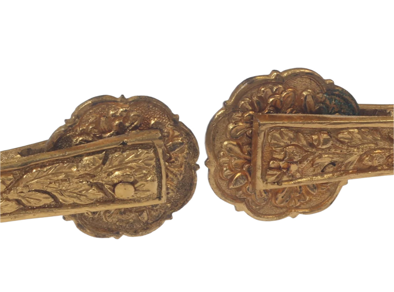 Pair of Cased Officer's Dress Spurs by Maxwell