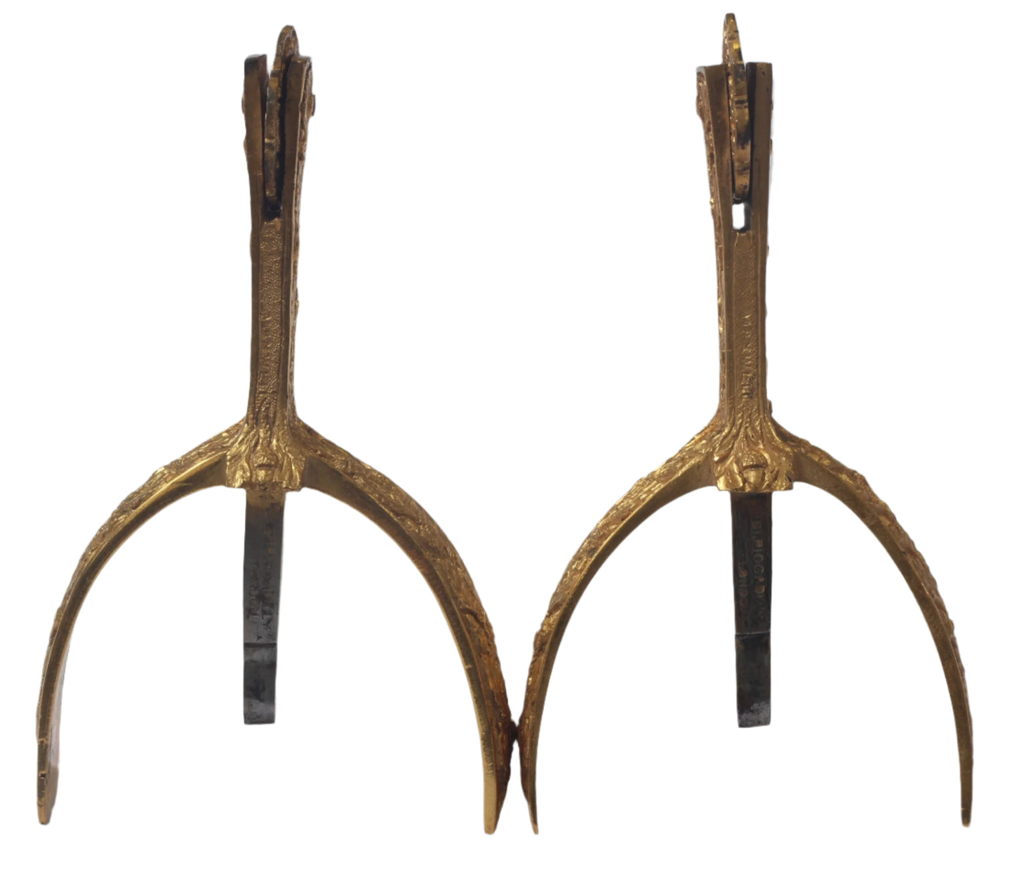 Pair of Cased Officer's Dress Spurs by Maxwell