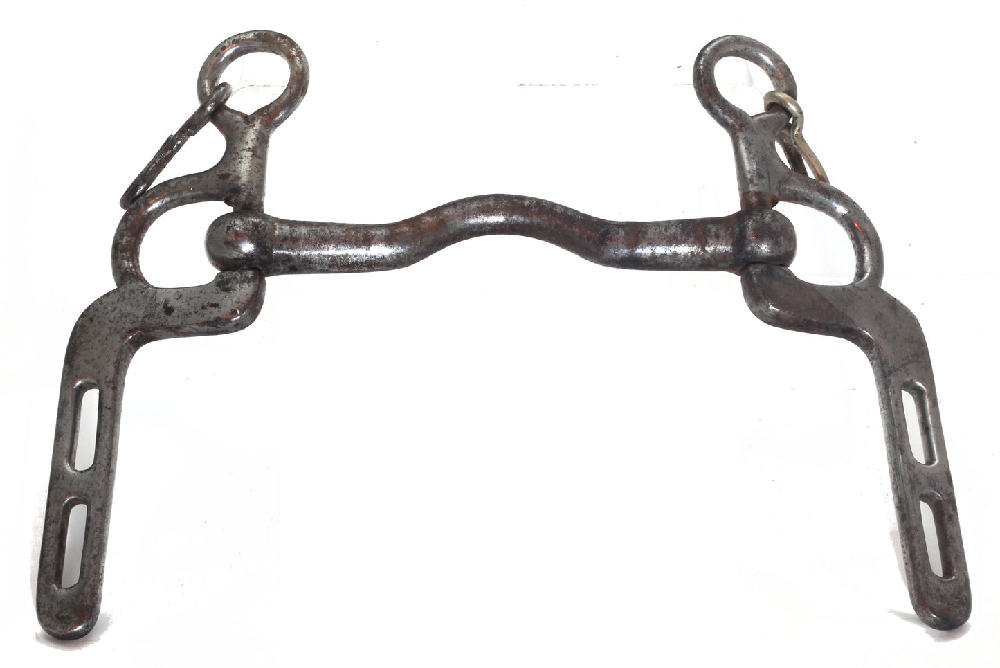 A 1915 Steel Military Elbow or Portsmouth Bit