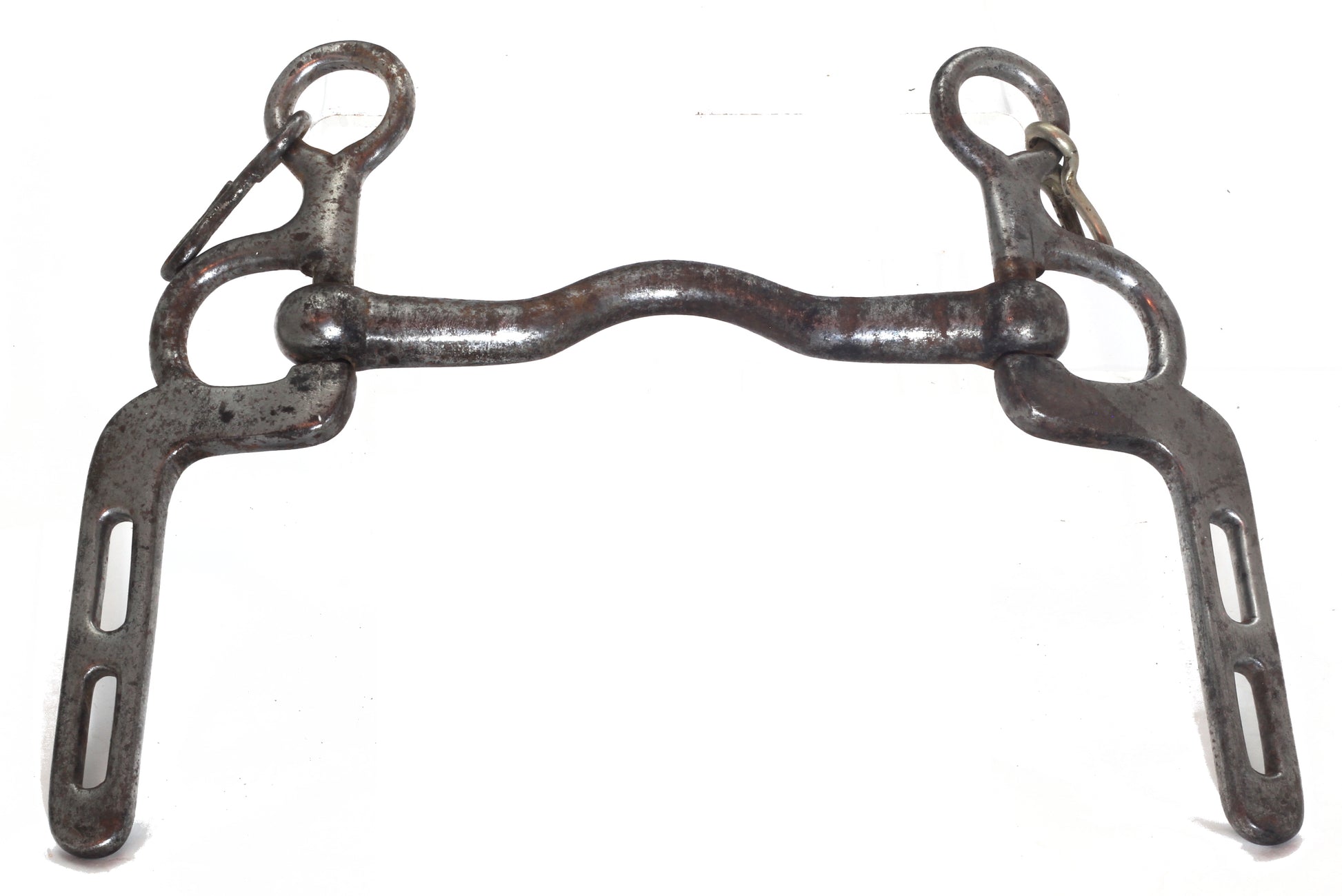 A 1915 Steel Military Elbow or Portsmouth Bit