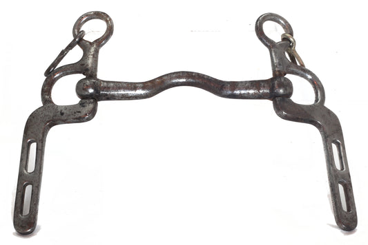 A 1915 Steel Military Elbow or Portsmouth Bit