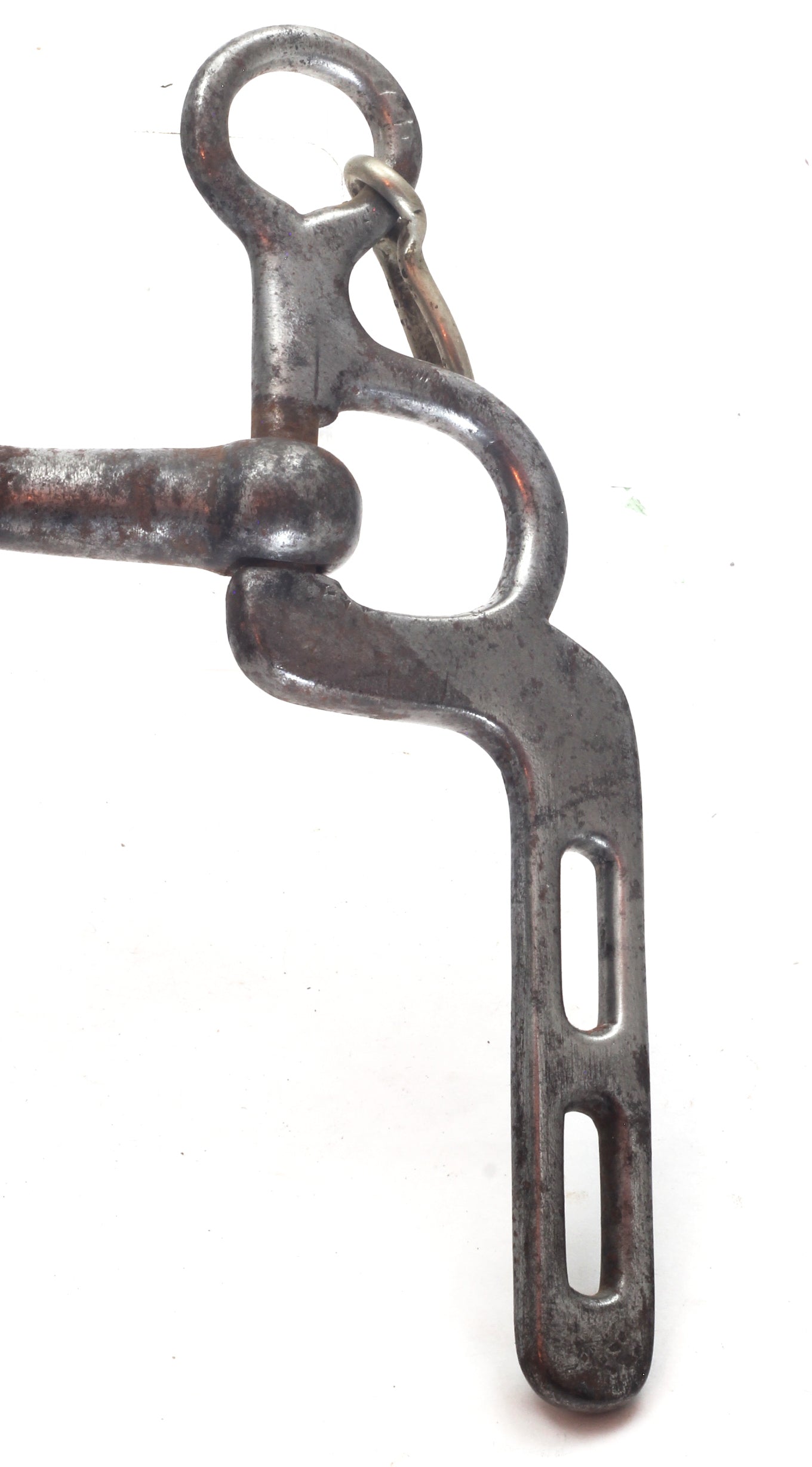 A 1915 Steel Military Elbow or Portsmouth Bit