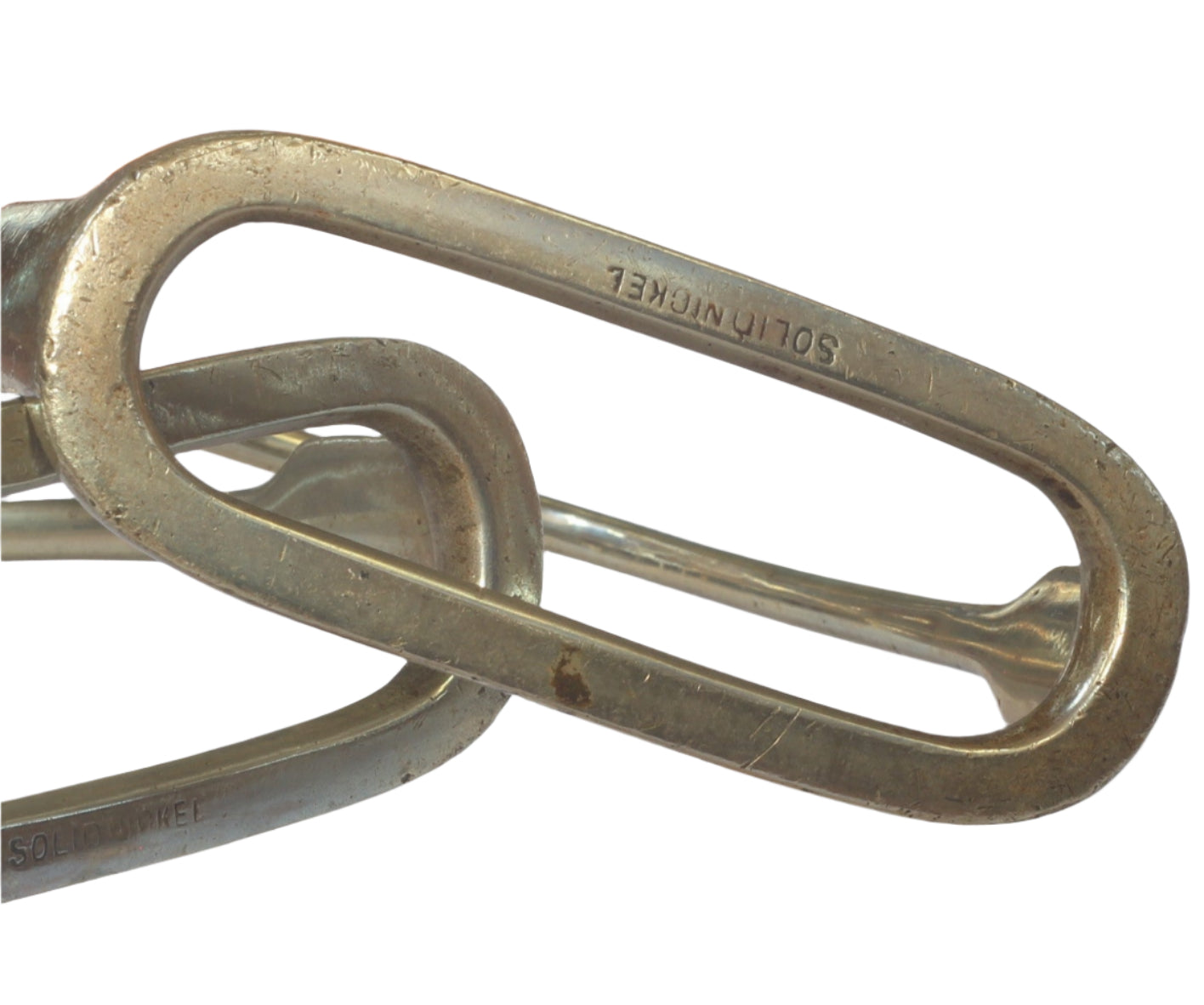 A Pair of Small Nickel Stirrups