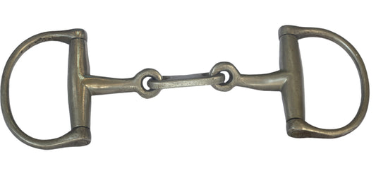Vintage Nickel D-Ring Snaffle with Dr Bristol Mouthpiece