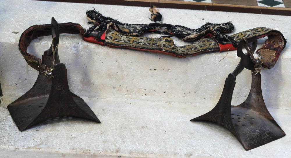 A Moroccan Saddle and Accessories