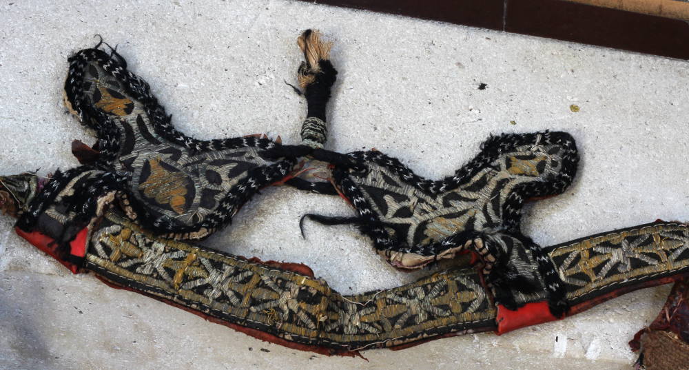 A Moroccan Saddle and Accessories