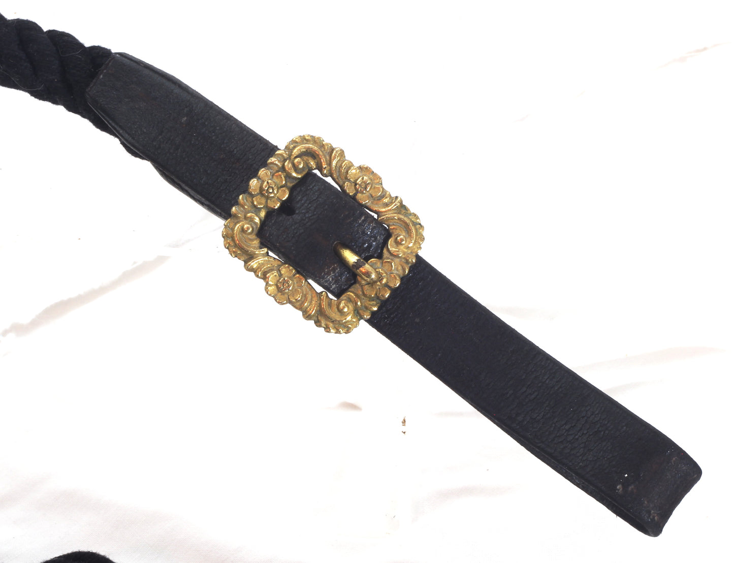 A Black Rope for an Officer's Horse