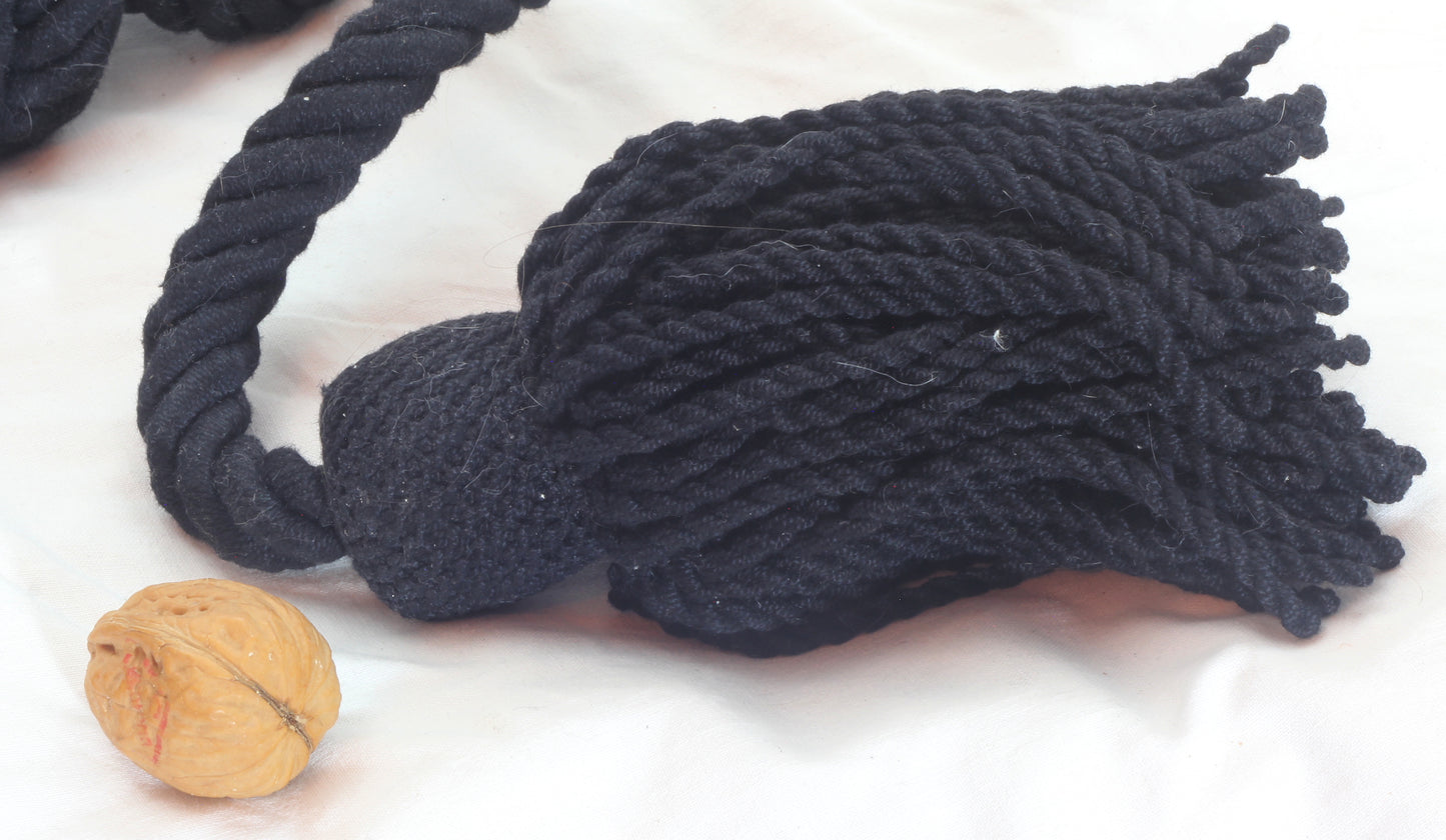 A Black Rope for an Officer's Horse
