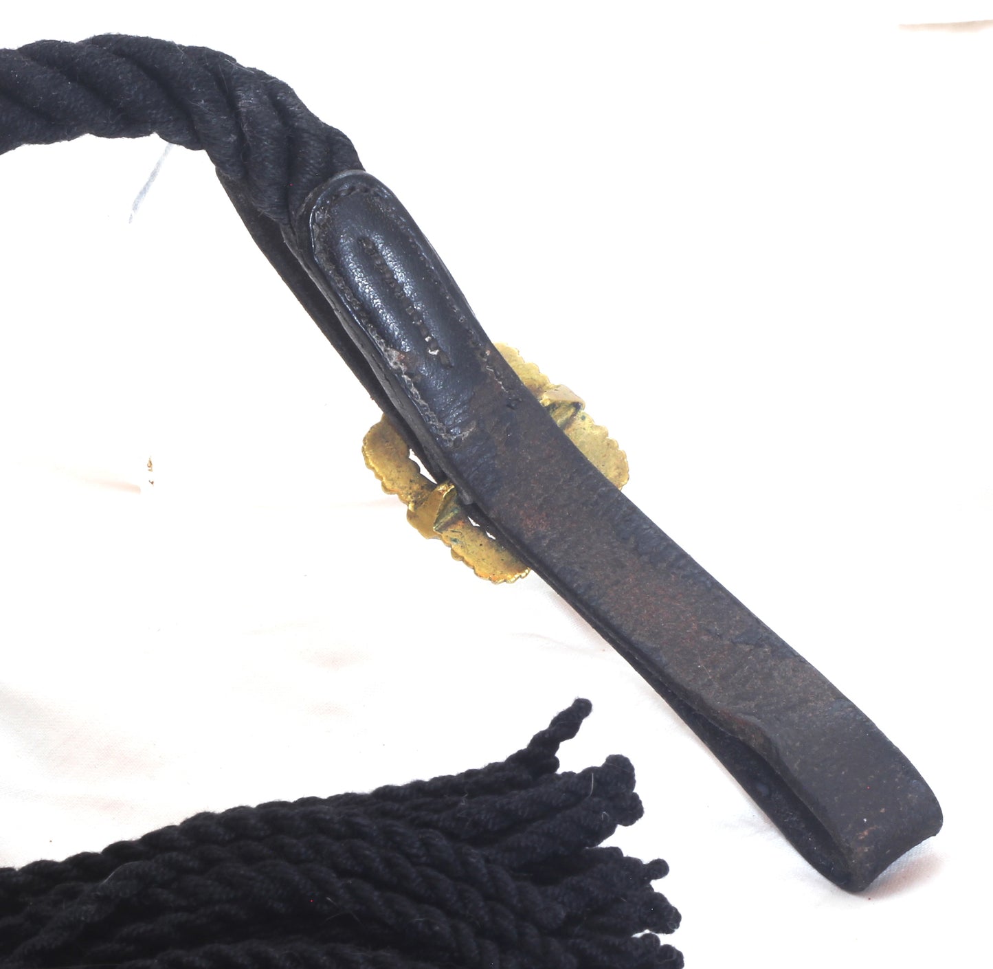 A Black Rope for an Officer's Horse