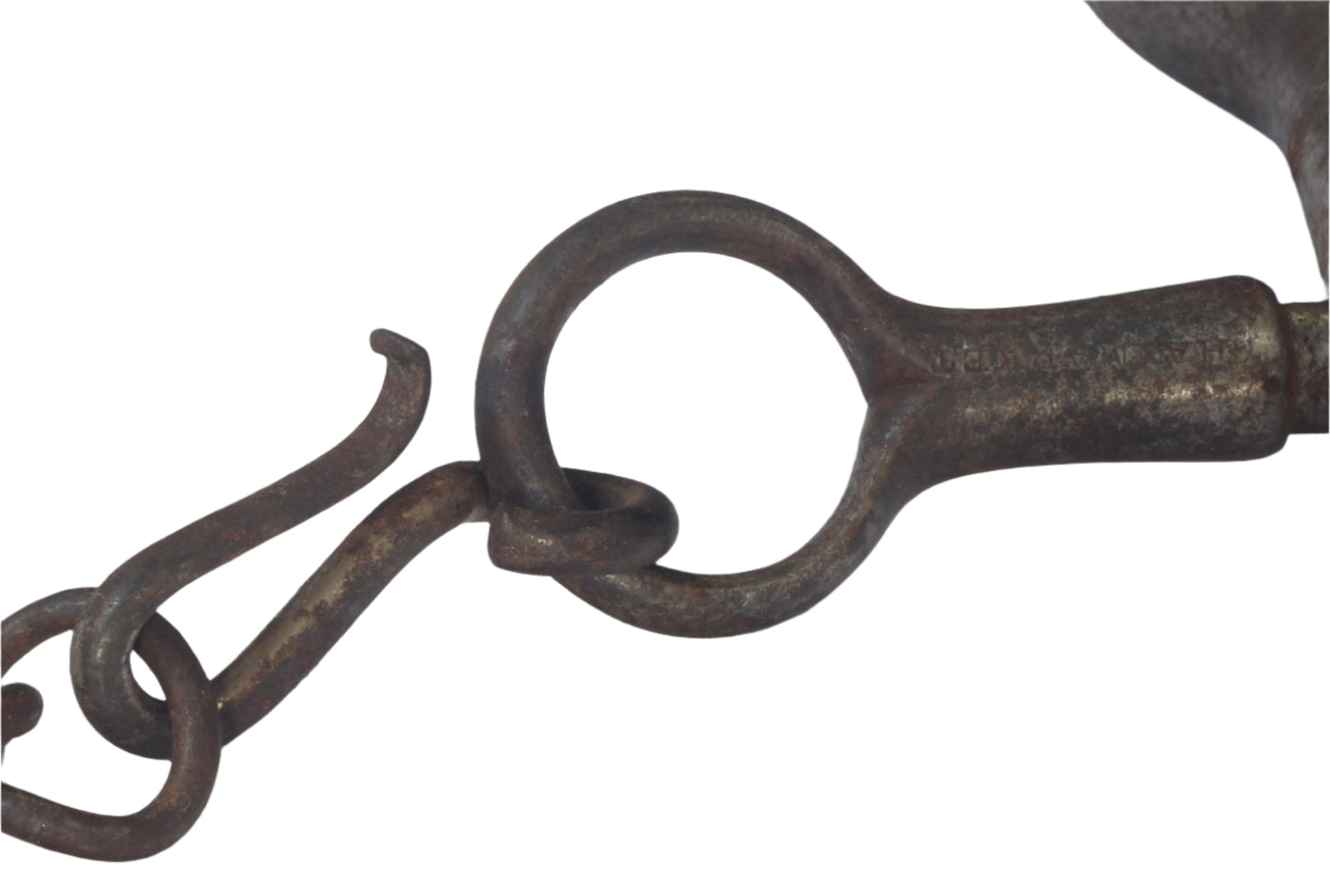 Antique Steel Weymouth Curb Bit by Sowter