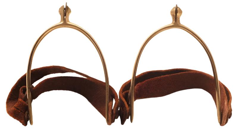 Pair of Small Nickel Spurs