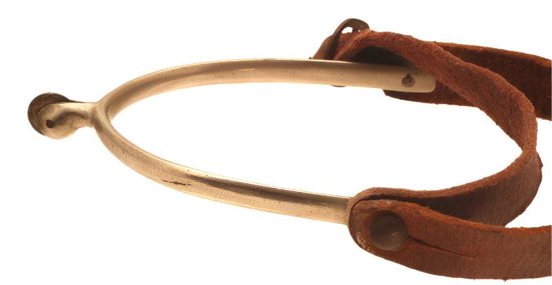 Pair of Small Nickel Spurs
