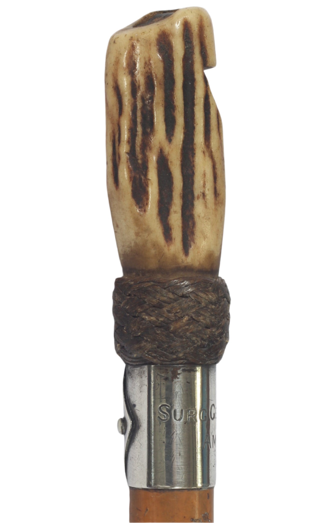 Antique Beagling Whip with Whistle