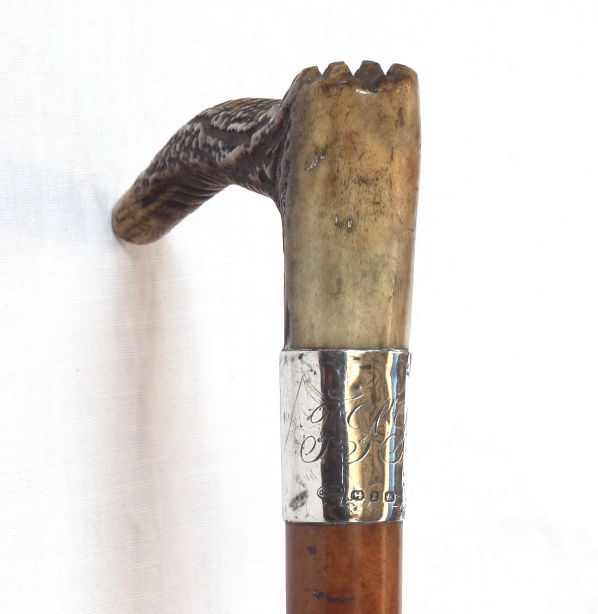 19th century hunting whip