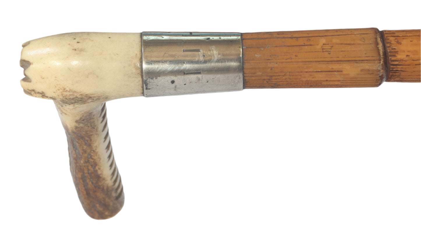 Vintage Long Cane Hunting Whip or Crop for a Lady