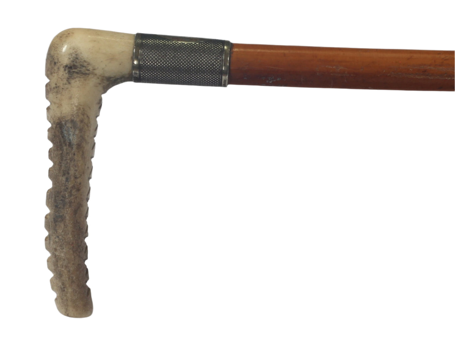Antique Malacca Sidesaddle Hunting Whip or Crop