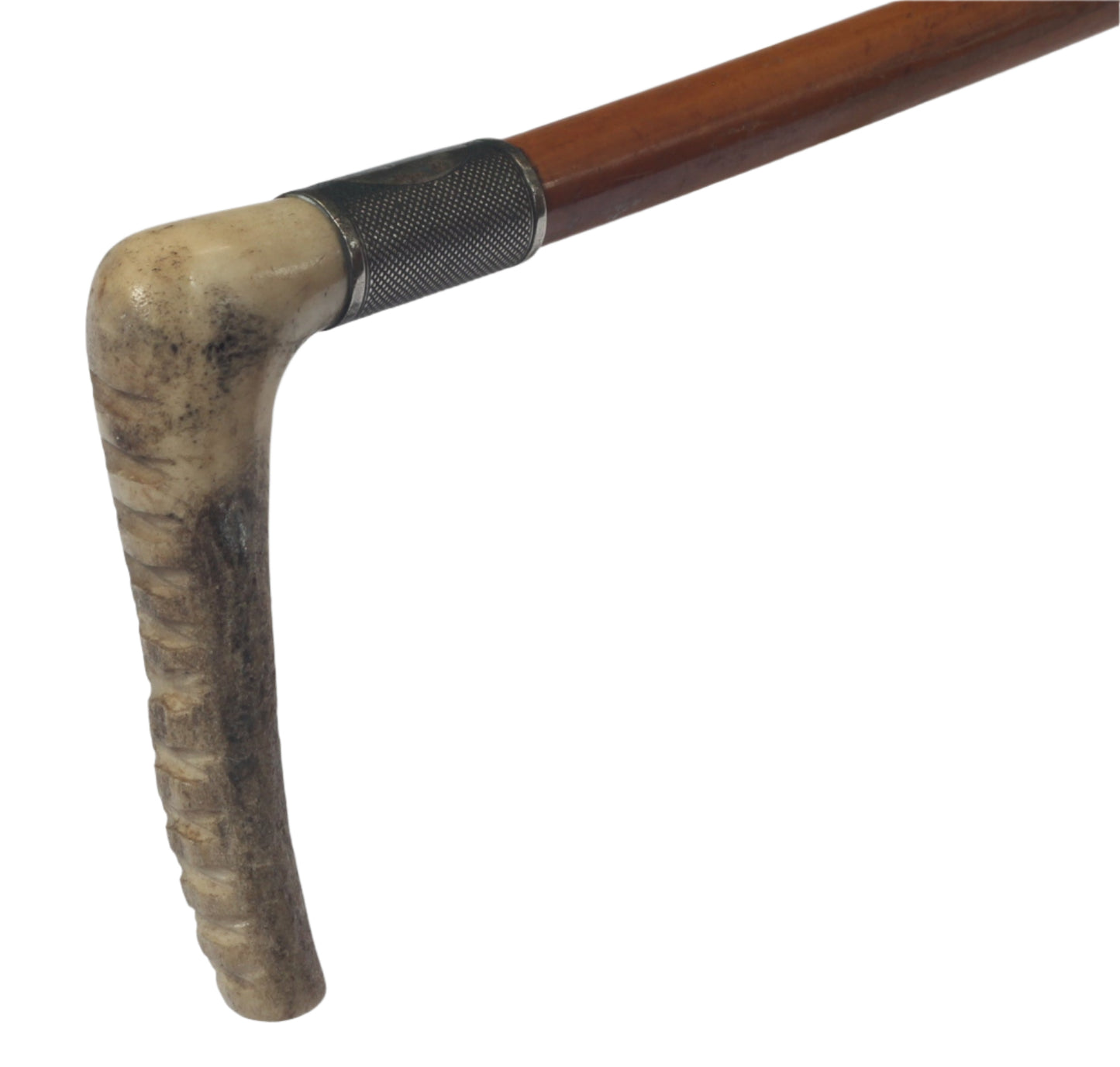 Antique Malacca Sidesaddle Hunting Whip or Crop